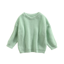 Load image into Gallery viewer, Baby's Clothes Baby Sweater Toddler Knit Sweater Newborn Knitwear Long Sleeve Cotton Baby Pullover Tops