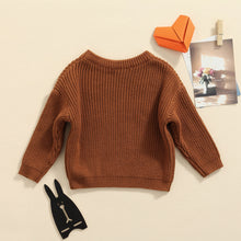 Load image into Gallery viewer, Baby's Clothes Baby Sweater Toddler Knit Sweater Newborn Knitwear Long Sleeve Cotton Baby Pullover Tops