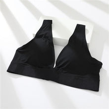 Load image into Gallery viewer, FINETOO Deep V Sexy Women Seamless Bra Lingerie Push Up Bralette Backless Brassiere S-XL Sports Top Bras Female Pad Underwear