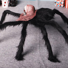 Load image into Gallery viewer, Black Spider Halloween Decoration Haunted House Prop Indoor Outdoor Decoration