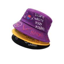 Load image into Gallery viewer, Summer Bucket Hats Print Foldable Fisherman Hat Woman Soft Beach Sun Fisherman Cap Man Fashion Soild Panama Bucket Hat