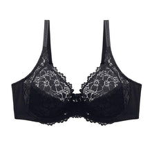 Load image into Gallery viewer, Plus Size Wome Underwear Bra Transparent Sexy Lace 36 38 40 42 44 46 E F Cup Ladies Brasiere