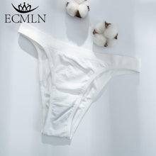 Load image into Gallery viewer, Seamless Knickers Cotton Crotch Briefs Women Sexy Thongs Panties Lady G-String Low Waist Biniki