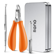Load image into Gallery viewer, Podiatrist Toenail Clippers Professional Large Fingernail Toe Nail Clippers Built-in Hidden Spring for Ingrown