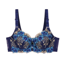 Load image into Gallery viewer, ECMLN 34-40 BC Sexy Lace Small Chest Thickened Gather No Steel Ring Bra Adjustable Underwear Thick Cup Gather Embroidery Bra