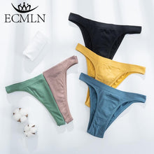 Load image into Gallery viewer, Seamless Knickers Cotton Crotch Briefs Women Sexy Thongs Panties Lady G-String Low Waist Biniki