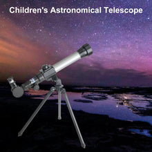 Load image into Gallery viewer, Kids Telescope Portable with Tripod Education Toy for Adults Beginners Explore Space Moon Star