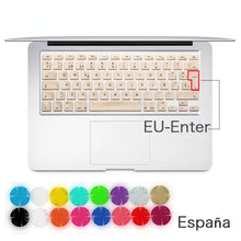 Load image into Gallery viewer, Keyboard Protectors Spanish Chile EU Keyboard Protector Cover For Mac Book