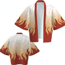 Load image into Gallery viewer, Anime Demon Slayer Kimetsu No Yaiba Tanjiro Kamado Cosplay Cape Costume Men Kimono Plus Size Jackets Halloween Party