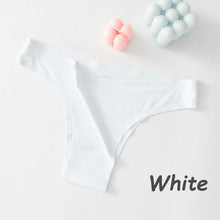 Load image into Gallery viewer, Sexy Seamless Ice Silk Stretch Comfortable Panties Low Waist Thong Women's Ultra-thin Bikini Panties
