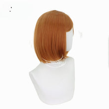 Load image into Gallery viewer, Manshu Back Battle Dingqi Wild Rose Cosplay Wig Brown Short Hair Anime Wig