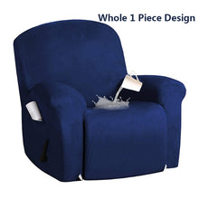 Load image into Gallery viewer, Recliner Sofa Cover Elastic All-inclusive Massage Sofa Slipcover for Living Room Suede Lounger Armchair Couch Cover