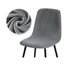 Load image into Gallery viewer, Short Back Chair Cover Stretch Slipcovers Elastic Seat Chair Covers Dining Room Bar Office Party