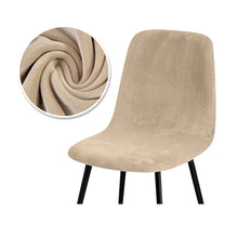 Load image into Gallery viewer, Short Back Chair Cover Stretch Slipcovers Elastic Seat Chair Covers Dining Room Bar Office Party