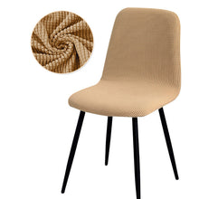 Load image into Gallery viewer, Short Back Chair Cover Stretch Slipcovers Elastic Seat Chair Covers Dining Room Bar Office Party