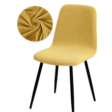 Load image into Gallery viewer, Short Back Chair Cover Stretch Slipcovers Elastic Seat Chair Covers Dining Room Bar Office Party