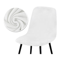Load image into Gallery viewer, Short Back Chair Cover Stretch Slipcovers Elastic Seat Chair Covers Dining Room Bar Office Party
