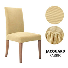 Load image into Gallery viewer, Dining Room Chair Cover Stretch Elastic Dining Chair Slipcover Spandex Case for Chairs house de chaise