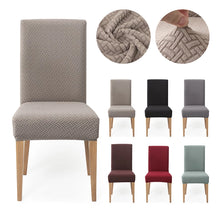 Load image into Gallery viewer, Dining Room Chair Cover Stretch Elastic Dining Chair Slipcover Spandex Case for Chairs house de chaise