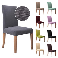 Load image into Gallery viewer, Dining Room Chair Cover Stretch Elastic Dining Chair Slipcover Spandex Case for Chairs house de chaise