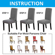 Load image into Gallery viewer, Dining Room Chair Cover Stretch Elastic Dining Chair Slipcover Spandex Case for Chairs house de chaise