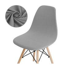 Load image into Gallery viewer, Seat Cover For Shell Chair Diamond Plaid Mid-Century Armless Shell Chair Cover Banquet Home Slipcover