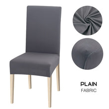 Load image into Gallery viewer, 1/2/4/6pcs Dining Chair Cover Jacquard Spandex Slipcover Protector Case Stretch for Kitchen Chair Seat Hotel Banquet Elastic