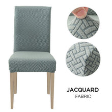 Load image into Gallery viewer, 1/2/4/6pcs Dining Chair Cover Jacquard Spandex Slipcover Protector Case Stretch for Kitchen Chair Seat Hotel Banquet Elastic