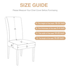 Load image into Gallery viewer, 1/2/4/6pcs Dining Chair Cover Jacquard Spandex Slipcover Protector Case Stretch for Kitchen Chair Seat Hotel Banquet Elastic