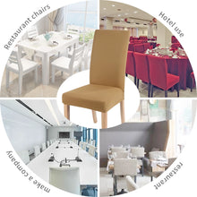 Load image into Gallery viewer, 1/2/4/6Pcs Chair Cover Home Spandex Stretch Elastic Slipcovers Chair Covers For Kitchen Dining Room Wedding Banquet Home