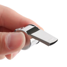 Load image into Gallery viewer, 1/2/5Pcs Stainless Steel With Rope Referee Whistles Party Training School Sport Game Soccer Basketball Rugby Cheerleading Tools