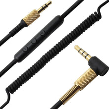 Load image into Gallery viewer, 1.2m Replacement Audio for Marshall Major II Monitor Headphone Extension Cable Cord Microphone Volume Control for iPhone ipad