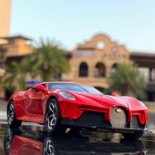 Load image into Gallery viewer, 1:32 Bugatti Lavoiturenoire Alloy Sports Car Model Diecast Metal Toy Vehicles Car Model Collection High Simulation Children Gift