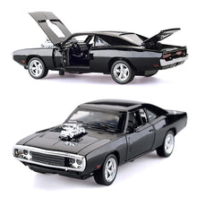 Load image into Gallery viewer, 1/32 Diecasts & Toy Vehicles the fast and the Furious Dodge Car Model With Sound&Light Collection Car Toys For Boy Children Gift