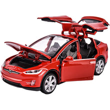 Load image into Gallery viewer, 1:32 Tesla MODEL X Alloy Car Model Diecasts & Toy Vehicles Toy Cars Free Shipping Kid Toys For Children Christmas Gifts Boy Toy