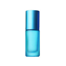 Load image into Gallery viewer, 5ml Portable Frosted Colorful Essential Oil Perfume Thick Glass Roller Vial Travel Refillable Rollerball Bottle