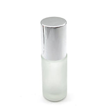 Load image into Gallery viewer, 5ml Portable Frosted Colorful Essential Oil Perfume Thick Glass Roller Vial Travel Refillable Rollerball Bottle
