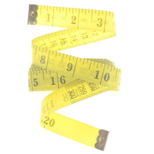 Load image into Gallery viewer, 1.5m Body Measuring Ruler Sewing Tailor Tape Measure Mini Soft Flat Ruler Centimeter Meter Sewing Measuring Tape