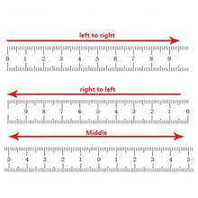 Load image into Gallery viewer, 1-5m Stainless Steel Miter Track Tape Measure Self Adhesive Metric Scale Ruler Rust-Proof Durable And Wear-Resistan Ruler