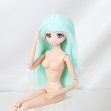 Load image into Gallery viewer, 1/6 BJD Doll 1/12 16cm 30cm Doll Make-up 3D Eyes Long Hair Body Beautiful Princess Baby Girl 12 Inch Doll DIY Toy for Girls