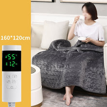 Load image into Gallery viewer, 1.6x1.2m/1.8x1.5M Winter Warmer Heater Double Sided Flannel Electric Blanket Thermostatic Washable Heating Electric Blanket Pad