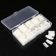 Load image into Gallery viewer, 1 Box/500pcs Tips Natural Color Half Cover Fake False French Nail Art Artificial Acrylic Gel UV Manicure Set DIY