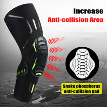 Load image into Gallery viewer, 1Pair Fitness Anti-Collision Leg Pads Brace Elastic Knee Cover for Outdoor Sports Riding Basketball Protective Gear Men Women