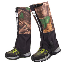 Load image into Gallery viewer, 1 Pair Snake Gaiters Outdoor Camouflage Snake Gaiter Hiking Shoes Waterproof Wear-resistant Protection Leg Guard Boot Comfor