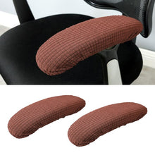 Load image into Gallery viewer, 1 Pair Chair Armrest Cover Slipcover Office Computer Chair Arm Covers Dustproof Stretchable Computer Slipcovers Cushion Protecto
