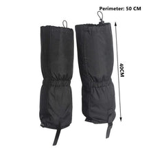 Load image into Gallery viewer, 1 Pair Hiking Ski Elastic Easy Wear Protective Cover Tools Warmer Hunting Outdoor Walking Waterproof Breathable Gaiter Leg