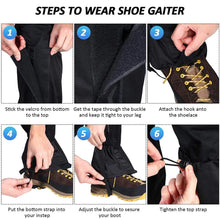 Load image into Gallery viewer, 1 Pair Hiking Ski Elastic Easy Wear Protective Cover Tools Warmer Hunting Outdoor Walking Waterproof Breathable Gaiter Leg