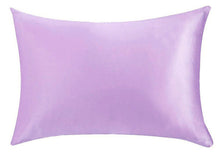 Load image into Gallery viewer, 1 Pair Mulberry Silk Pillowcase with Hidden Zipper Nature Pillow Case for Healthy Standard Queen King