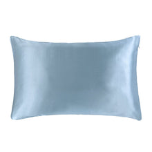 Load image into Gallery viewer, 1 Pair Mulberry Silk Pillowcase with Hidden Zipper Nature Pillow Case for Healthy Standard Queen King