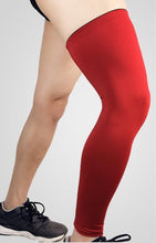 Load image into Gallery viewer, 1 PCS Lengthen Compression Leg Warmers Basketball Football Cycling Socks Knee Calf Sleeves UV Sun Leg Warmers Men Women